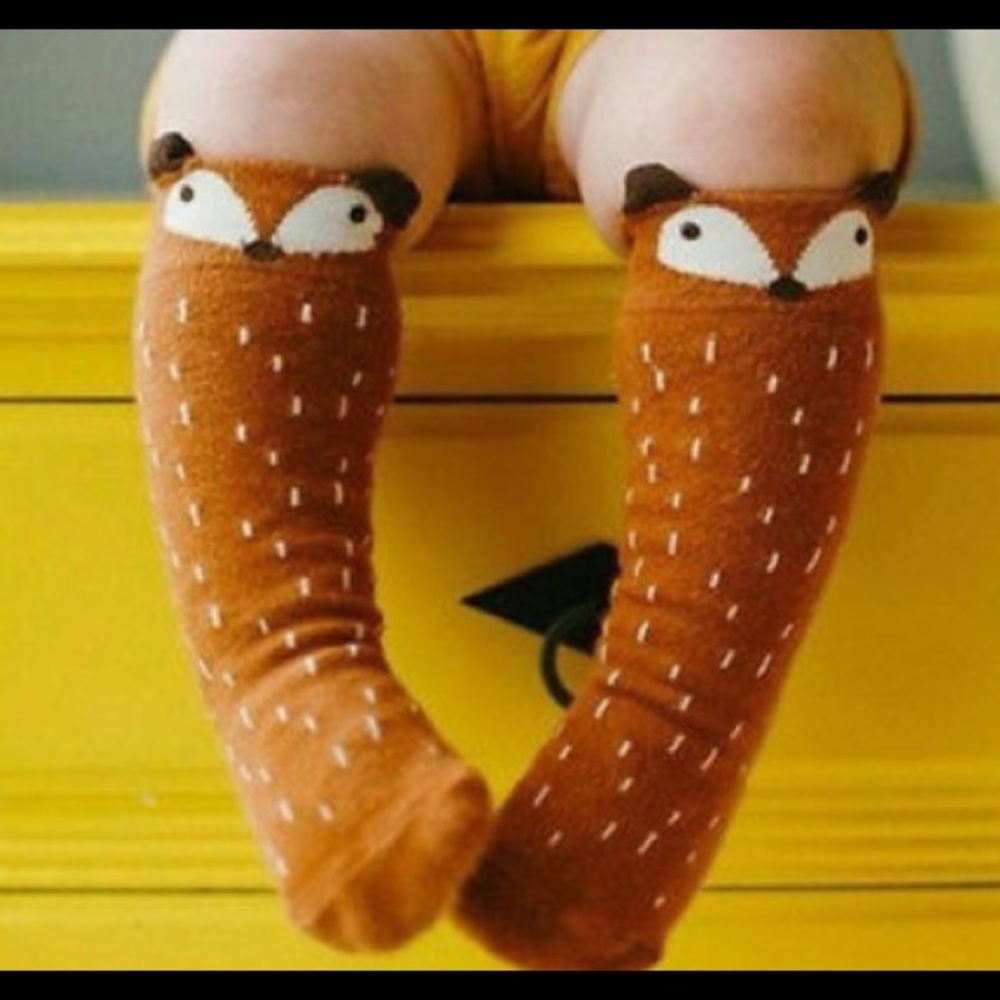 Baby girls knee high socks